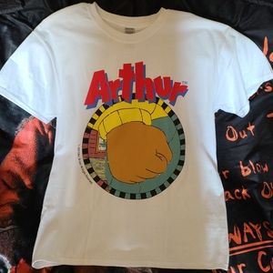 Arthur's graphic T-shirt